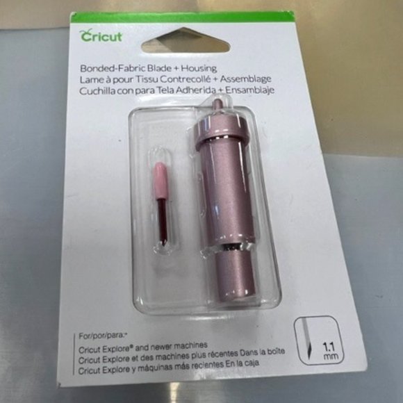 Cricut Bonded Fabric Point Blade with Housing